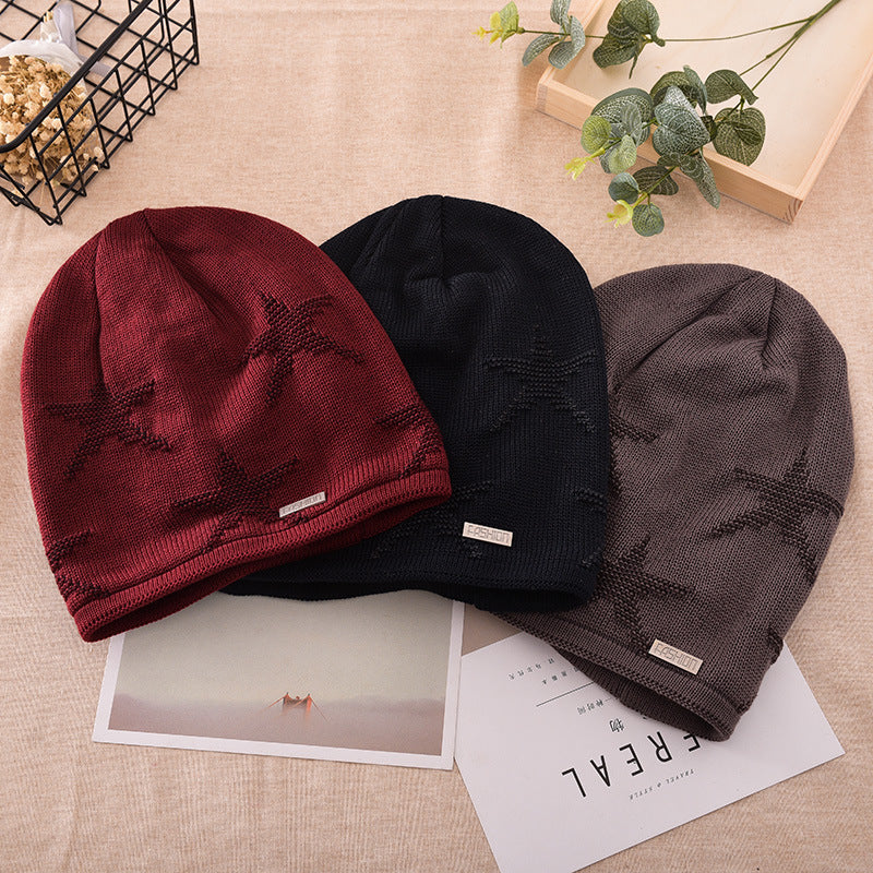 Casquette en laine chaude pour homme
