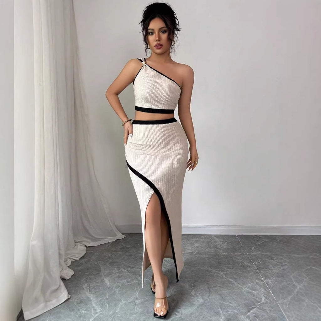 Sleeveless camisole and skirt set