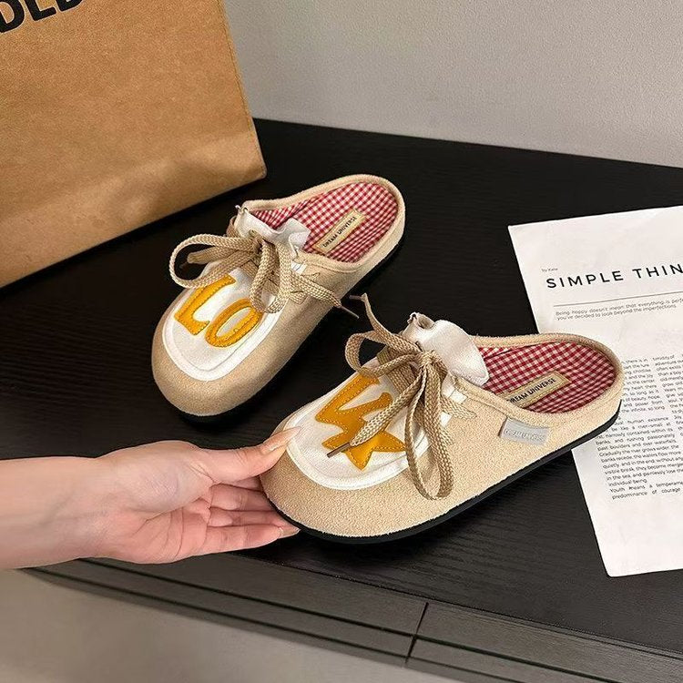 Femmes Slip En Vente Plateforme Française Mignon Mule Birken Chaussures Summer Soft Sole Anti Slip Clo