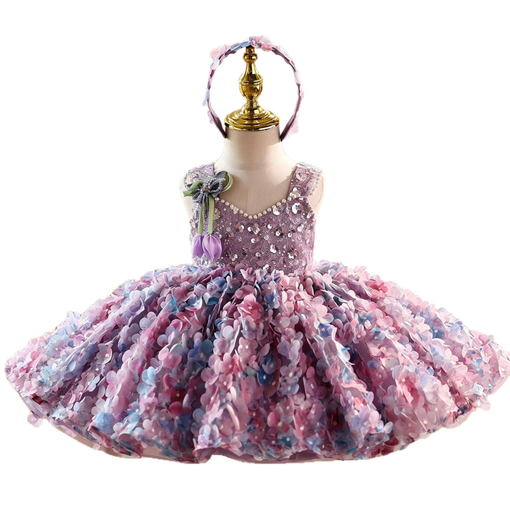 Robe de princesse d'anniversaire d'Hôtesse de Niche de luxe abordable