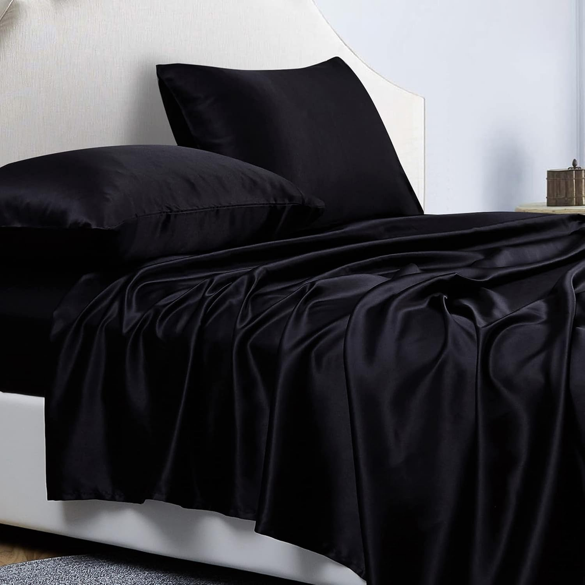 Ensemble de draps Satin 4 pièces