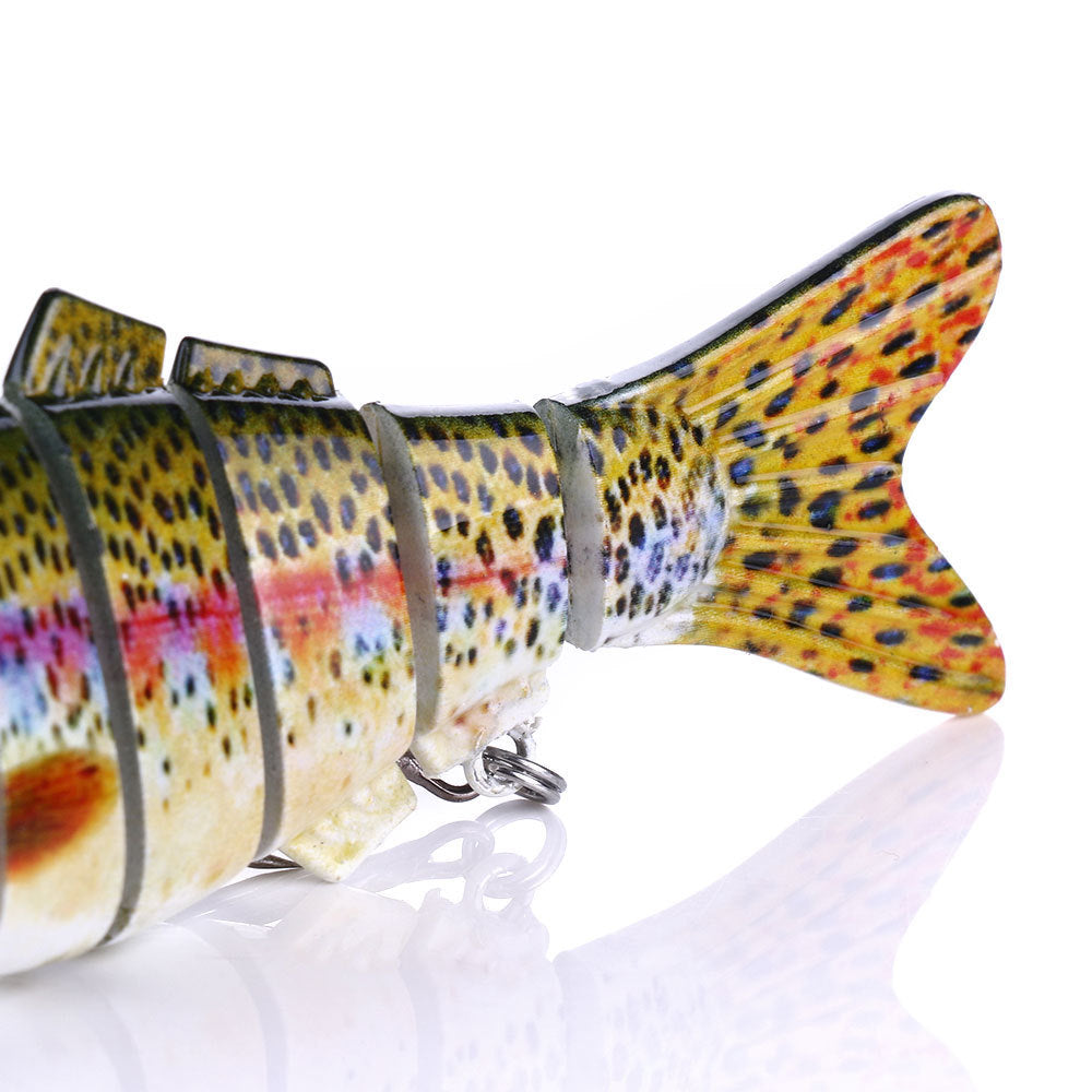 Route des poissons à faux bioniques multisections