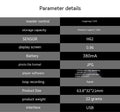 Enregistreur d'escalade de montagne de vélo extérieur caméra HD 1080p Avec l'écran Long Endurance Thumb