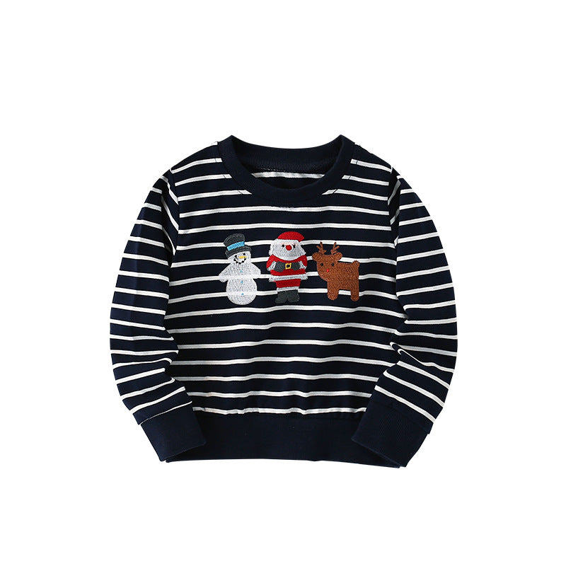 Garçons à capuche de Noël pour l'automne Et l'hiver