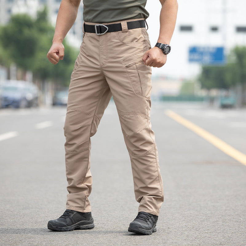 IX5 Outdoor Commuter Relaxed-fit Multi-pocket résistant à l'abrasion Pantalon de travail polyvalent