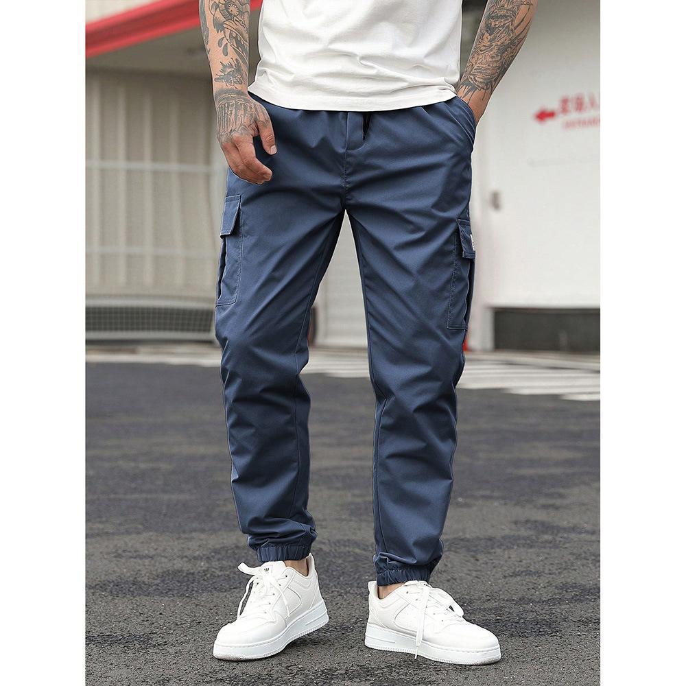 Pantalon casual pour hommes de sport multi-poches
