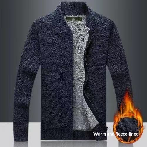Chandail de cardigan épais pour hommes