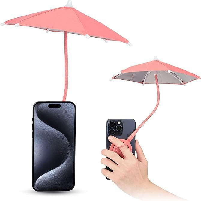 Mini téléphone mobile parapluie anti-éblouissement de moto