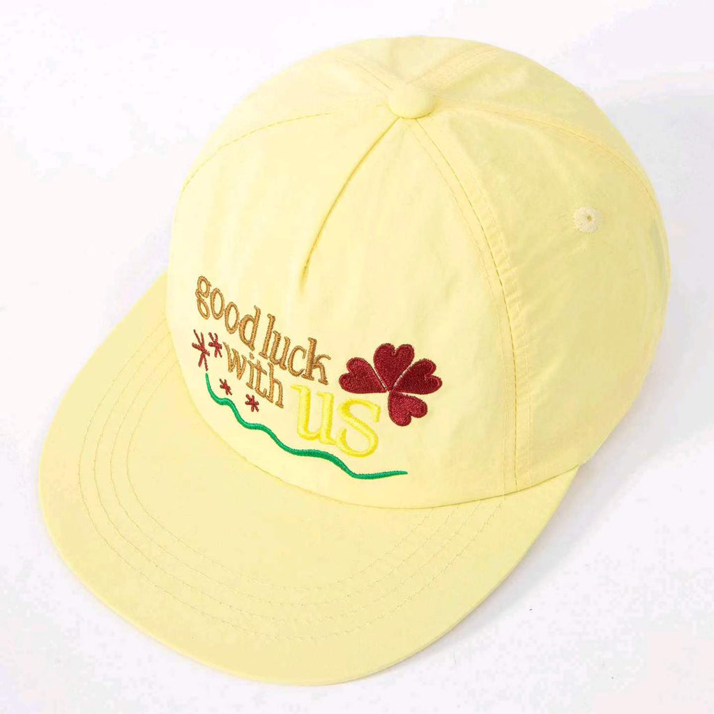 Clover à quatre feuilles brodé Séchage rapide Casquette de baseball à large bord