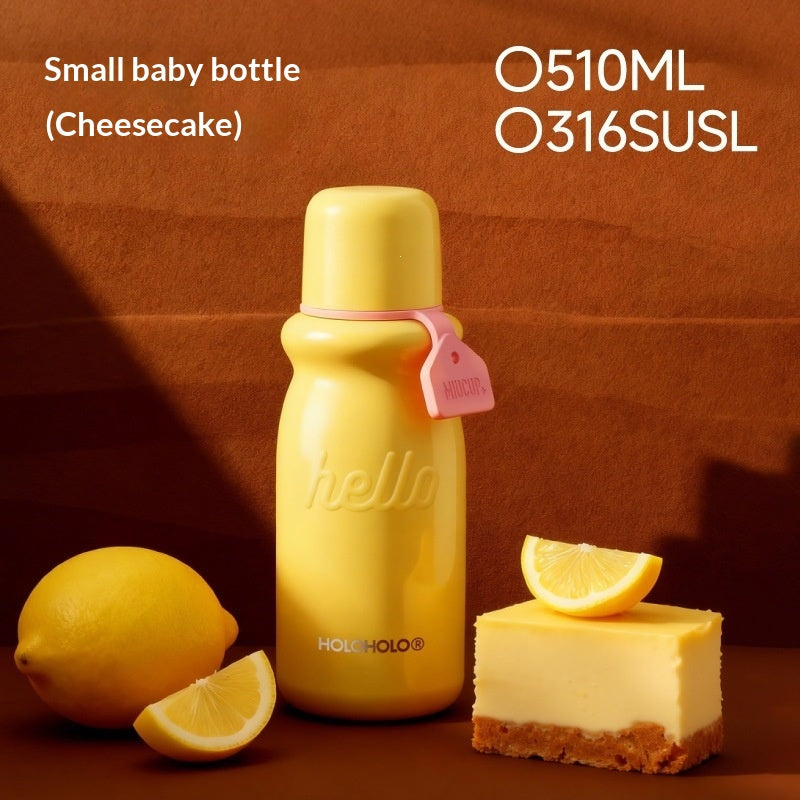 Holoholo petite bouteille de lait haute apparence portable pour les filles