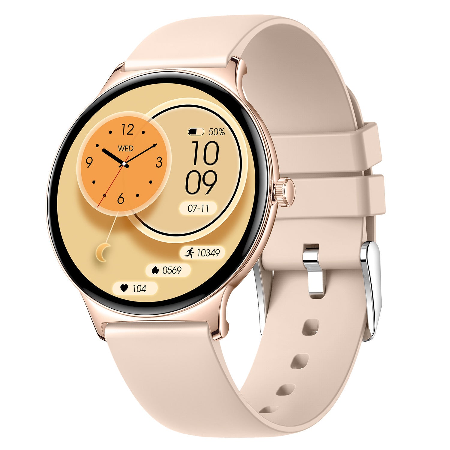 V89 Montre intelligente ultra-mince Bluetooth appel plein écran HD
