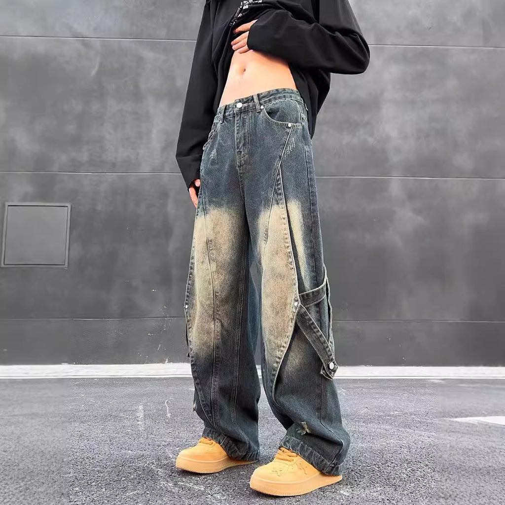 Jeans découragés Rétro pour les hommes