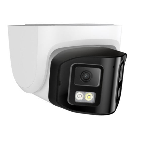 Ceinture de sécurité IP à double lunes 4MP Vidéosurveillance panoramique Webcam