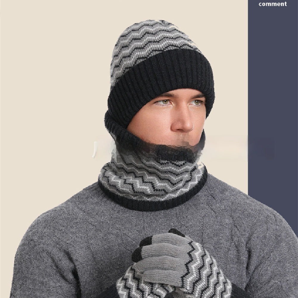 Chapeau tricoté à l'épreuve du froid