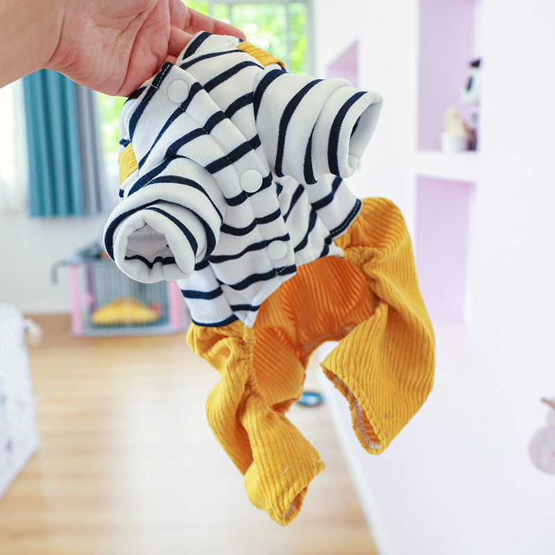 Vêtements pour chiots en peluche Vêtements pour chiens à quatre pattes