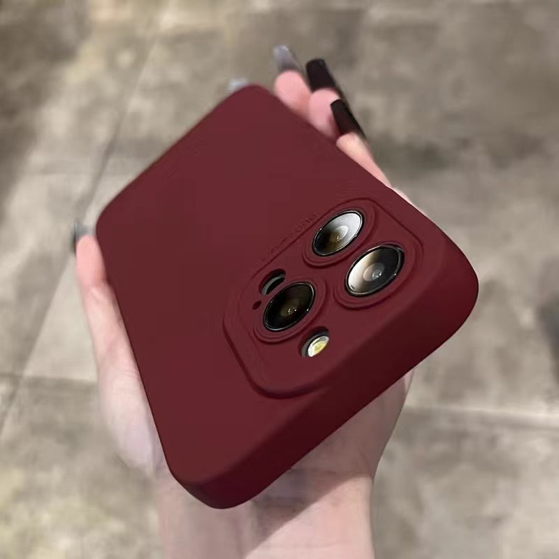 Silicone liquide pour téléphone violet foncé