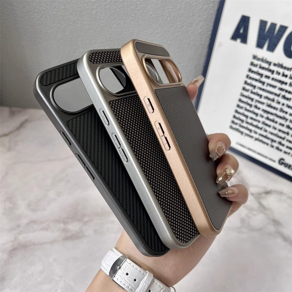 Fashion Personnalité Carbon Fibre Texture Phone Case