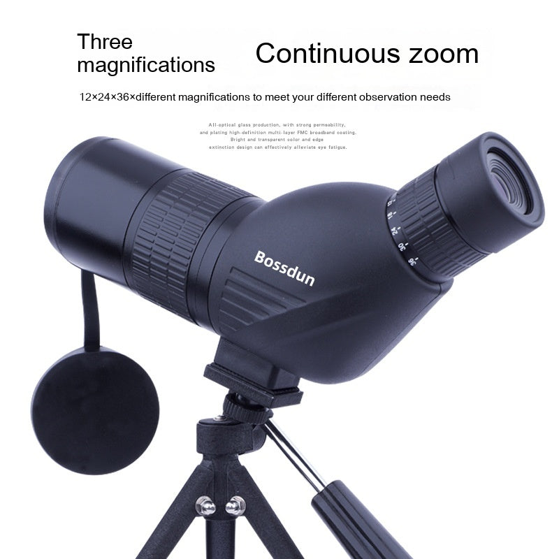 Téléscope monoculaire 12-36 fois Observation des oiseaux à haute définition