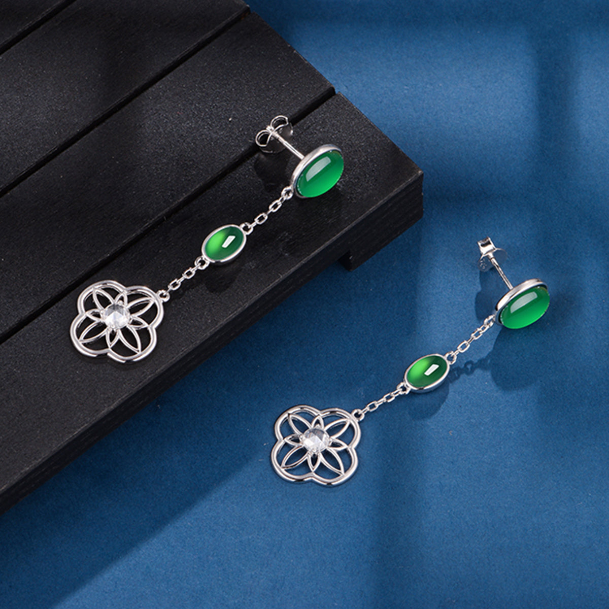 S925 Boucles d'oreilles en argent sterling