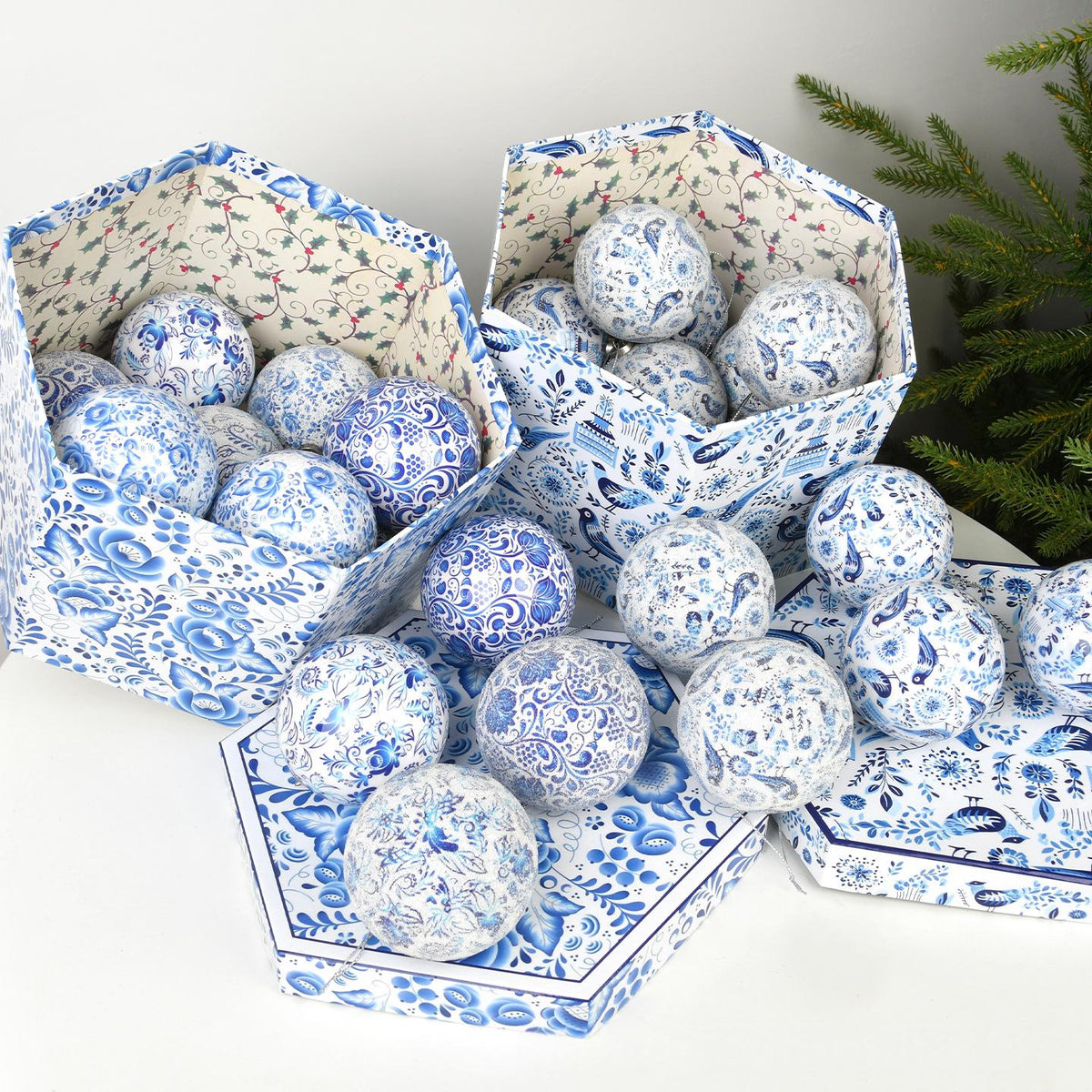 Décorations de Noël Mousse Mémoire Balle Ornement suspendu