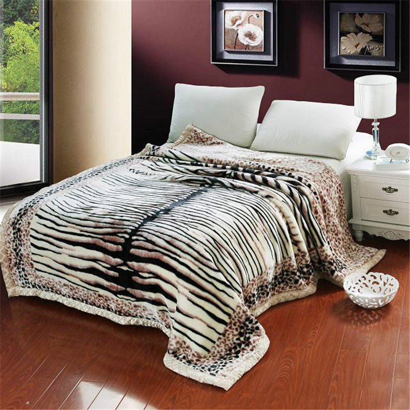 Couverture chaude en double couche de corail