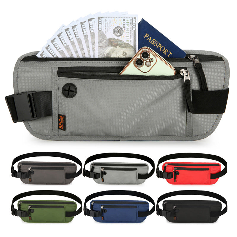 Sports Running Waist Bag Outdoor Multi-fonctionnel Sac de fitness avec grande capacité