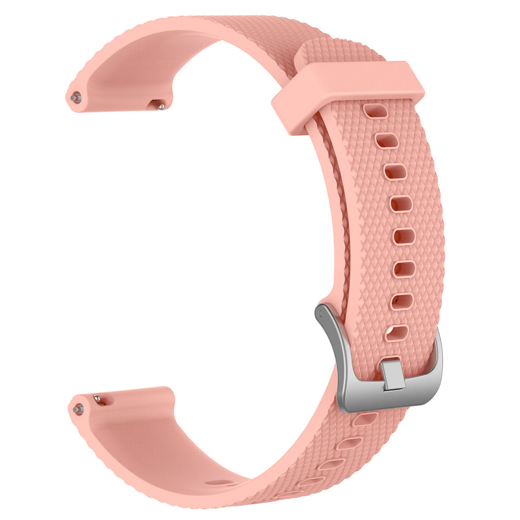 Bracelet de sport en acier silicone texturé