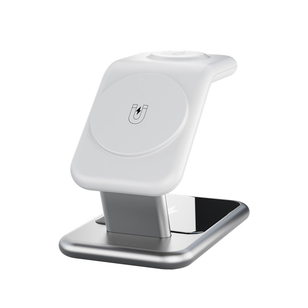 Chargeur de radiotéléphone sans fil sur support magnétique