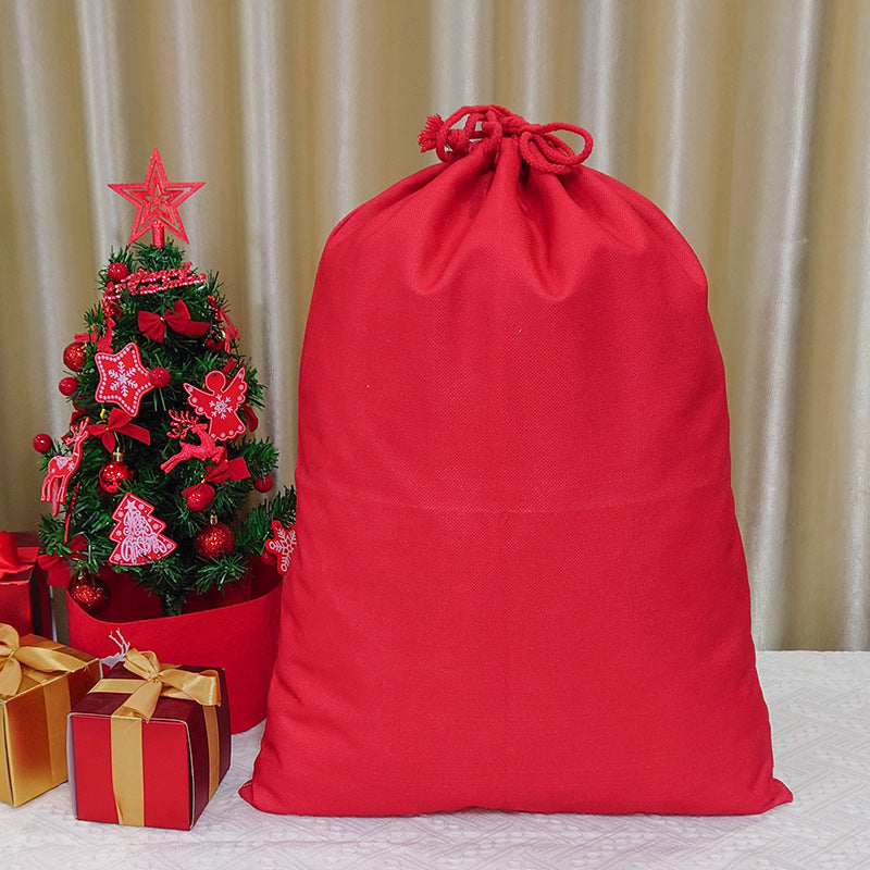 Sac en toile de Noël