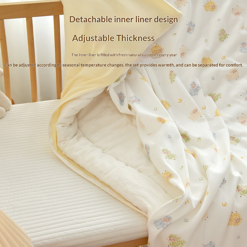 Couette de coton pur pour nouveau-nés