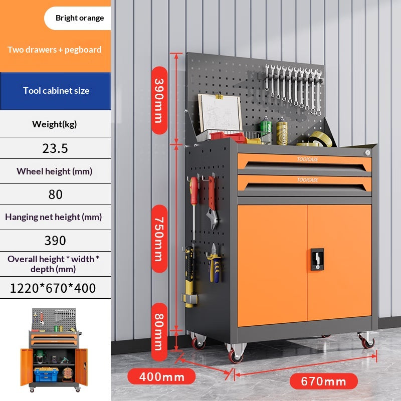 Industrie de la réparation de matériel Coffret à outils mobiles robustes avec tiroirs