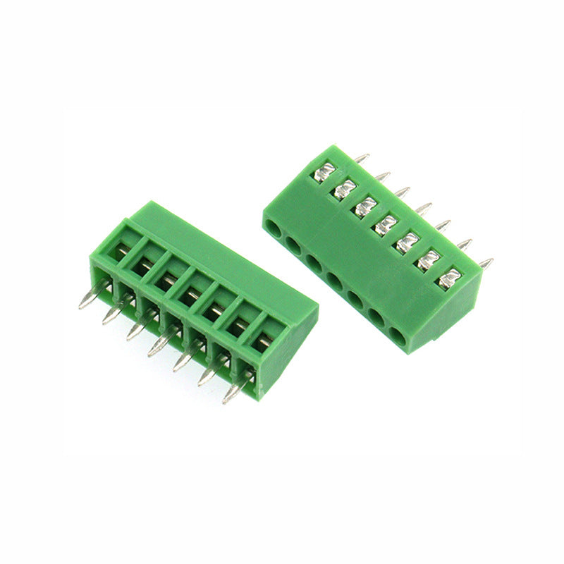 Connecteur de terminal de câblage vert de style boulon