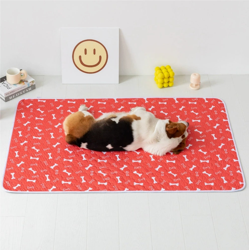 Tapis de barrière d'urine pour animaux de compagnie lavable