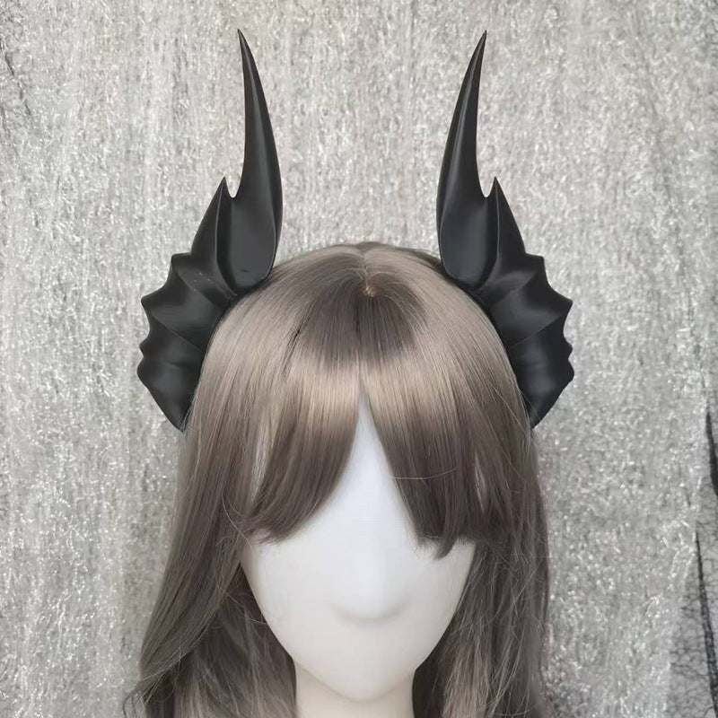 Simple Solide Couleur Dark Halloween Cheveux Accessoire