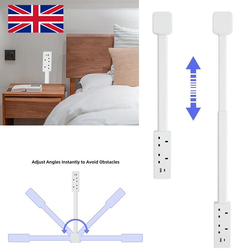 Électrique Outlet Extender Stick - Power Socket Expander Rotation