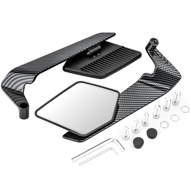 Moto électrique voiture modifié Spoiler rétroviseur miroir