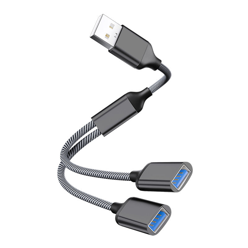 Adaptateur de station d'accueil pour ordinateur portable 1 à 2 Hub