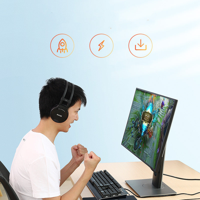 Accueil Réseau à grande vitesse Routeur d'ordinateur à large bande Câble réseau portable