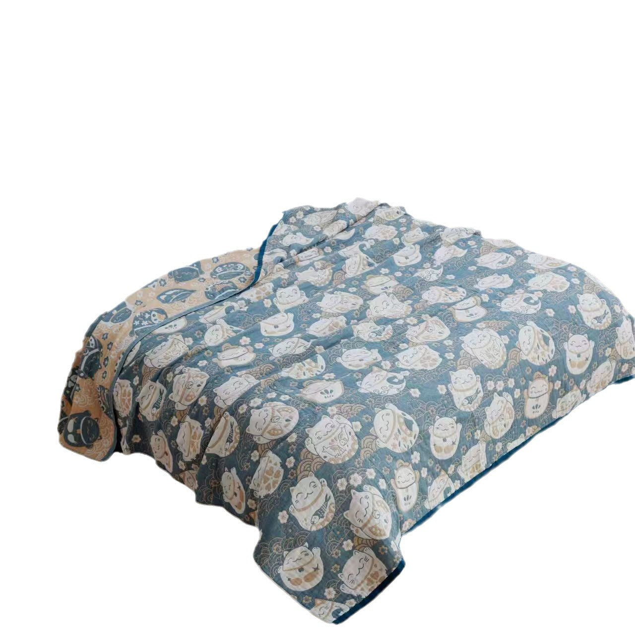 Couverture de serviette de gaze à cinq couches épaisse
