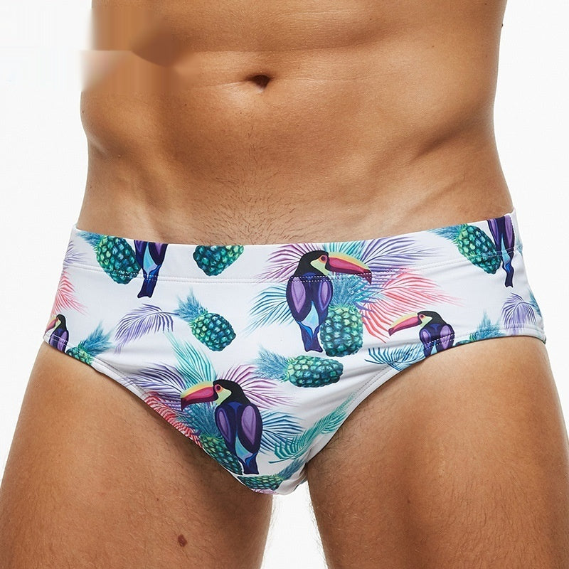 Solid Color Plus Taille Short de natation