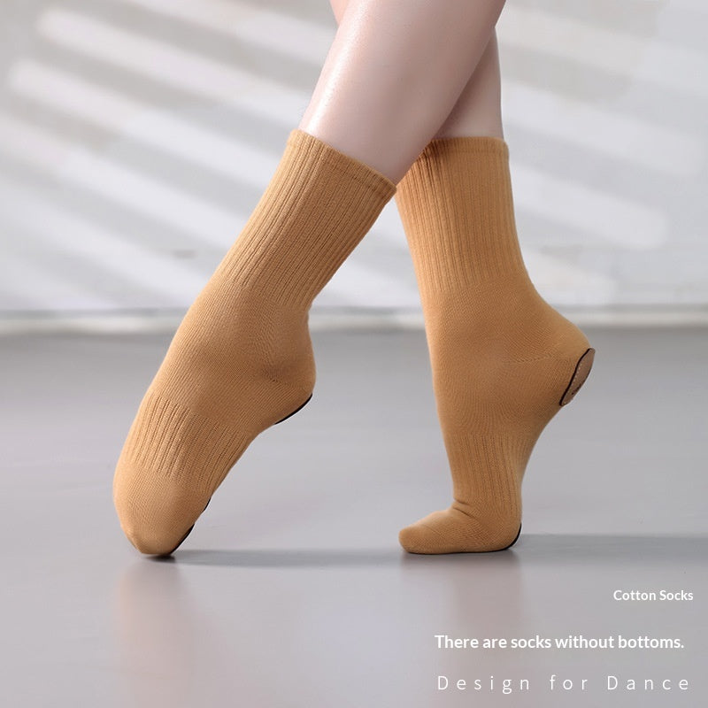 Chaussettes de ballet antidérapantes