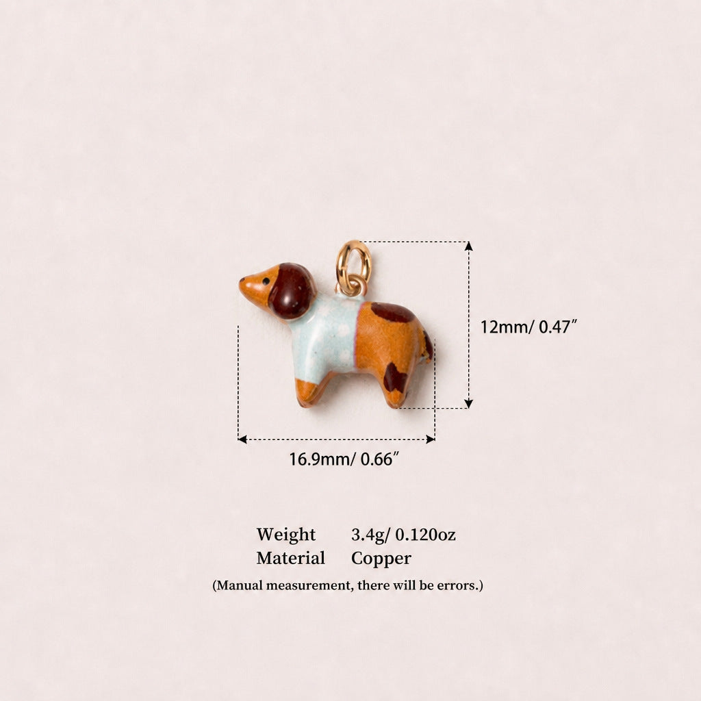 Collier mignon petit pendentif animal