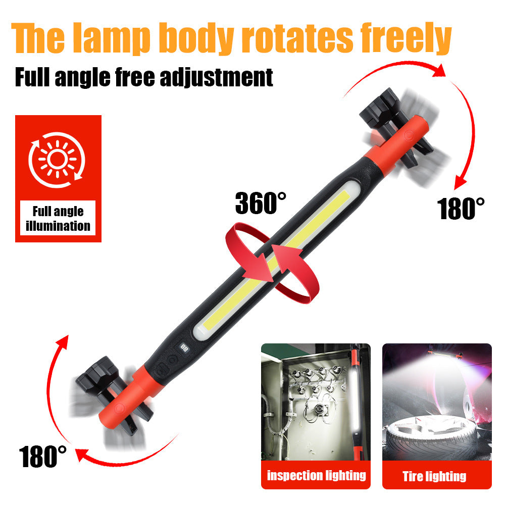 Lampe de travail rechargeable LED de réparation de voiture