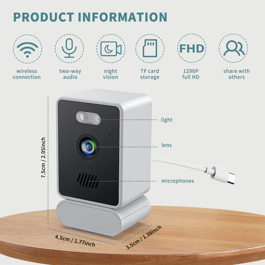 Seulement auto-prise--Surveillance Caméras de surveillance Fenêtre