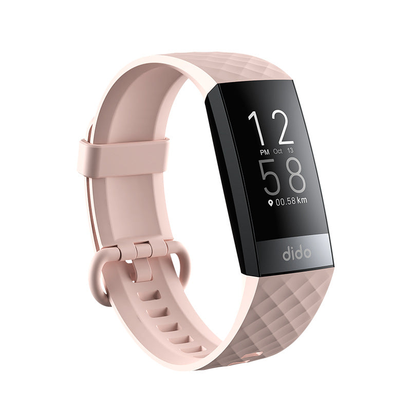 Bracelet intelligent Pression artérielle Sang Oxygène Fréquence cardiaque Surveillance ECG