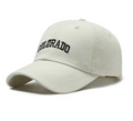 Chapeau de baseball blanc cassé-1 haut
