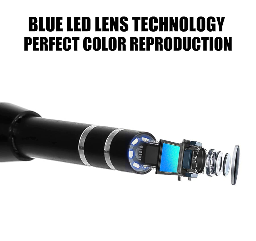 HD LED Endoscope endoscope endoscope appareil photo de cire choix de nettoyage outil de nettoyage Kit de suppression