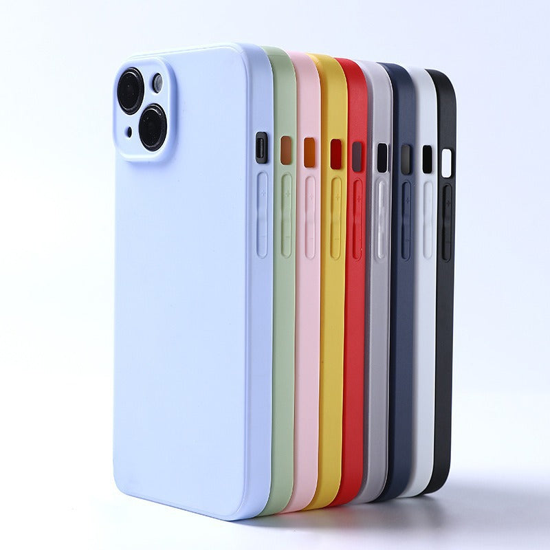 Solide-couleur Versatile Matte TPU Coque Téléphone