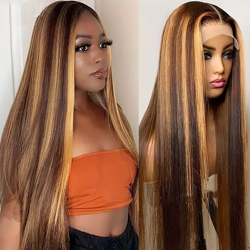 La dentelle tendance femme devant cheveux droits haute température