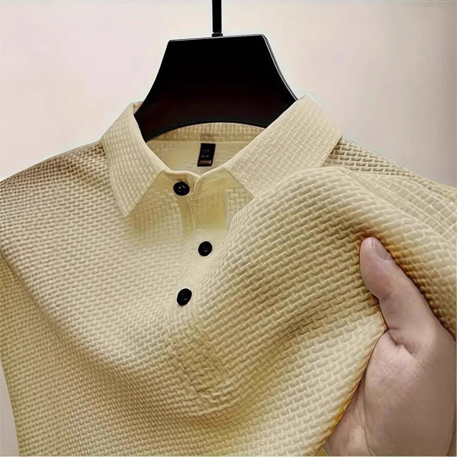 Chemise Homme Collier Été Couleur Unie